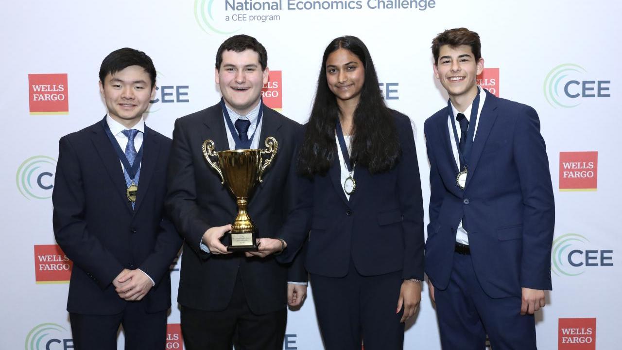 First place student winners