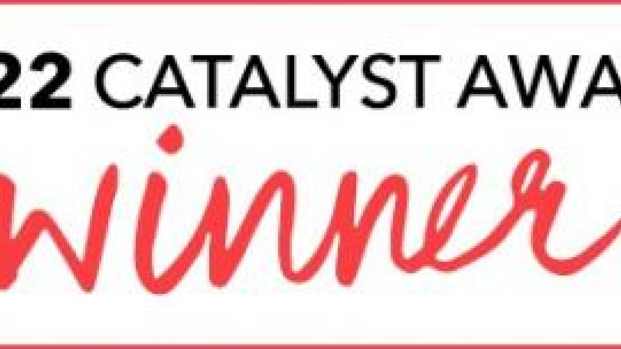 2022 Catalyst Award Winner logo