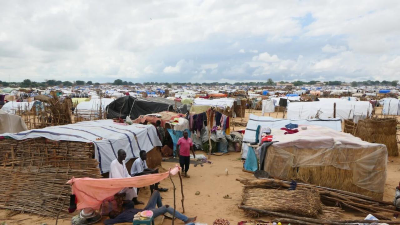 Violent conflict in Sudan has forced families to flee to neighboring countries like Chad. 