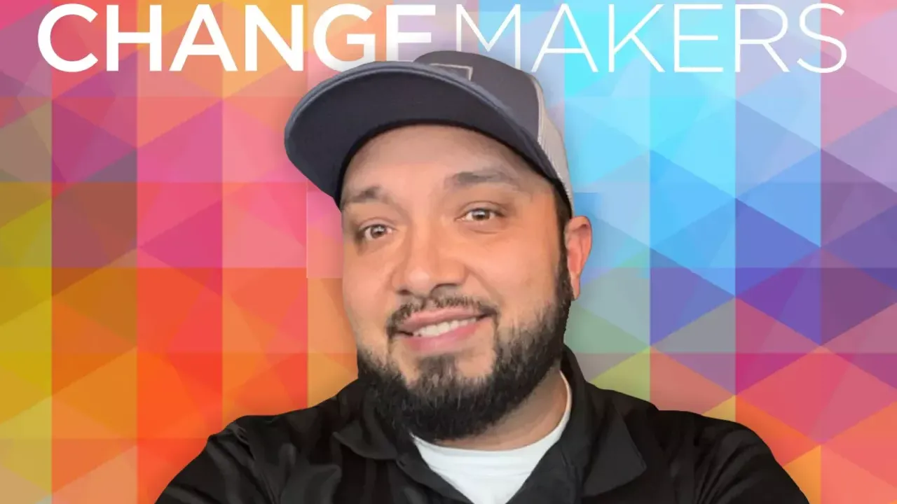 Photo of Motley Garcia on a colourful background