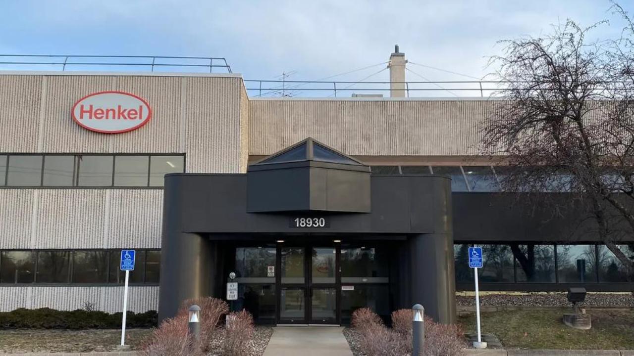 Exterior of the Henkel building in Chanhassen 