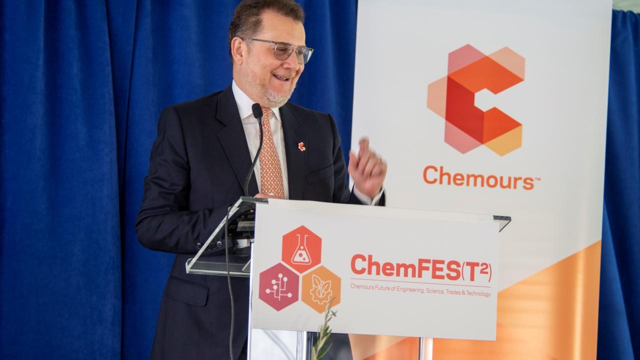 Chemours CEO Mark Newman 