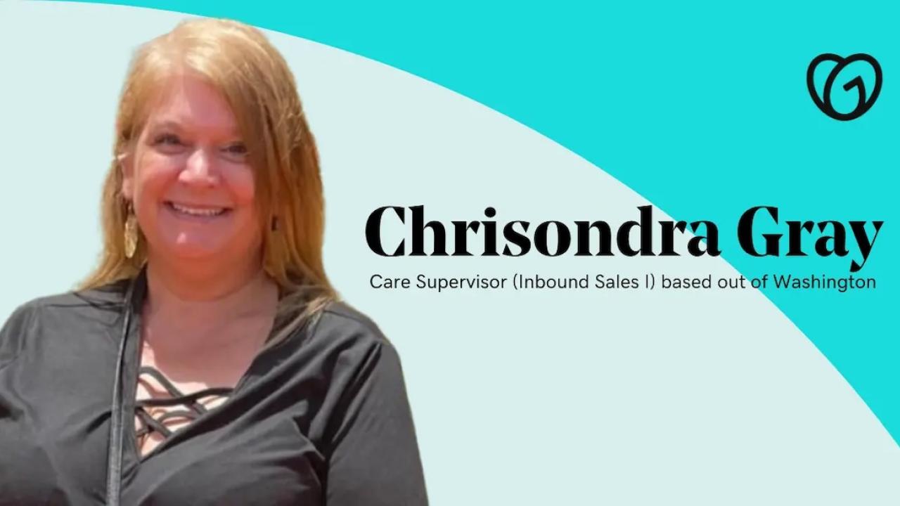 Chrisondra Gray, Care Supervisor, GoDaddy.