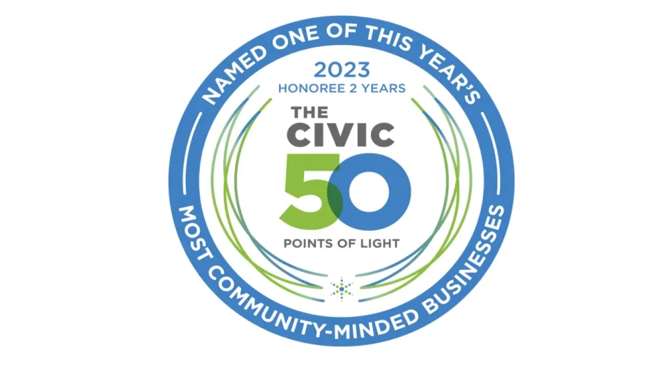 The Civic 50 logo