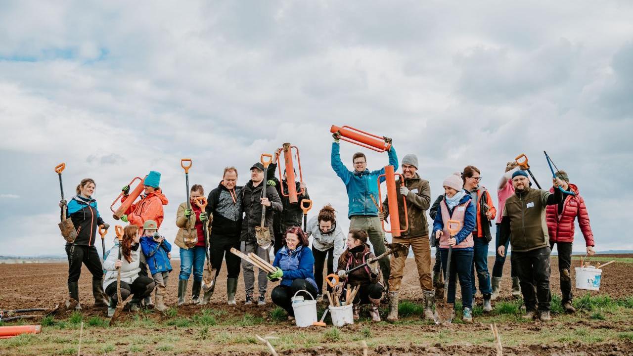 Group photo of volunteers