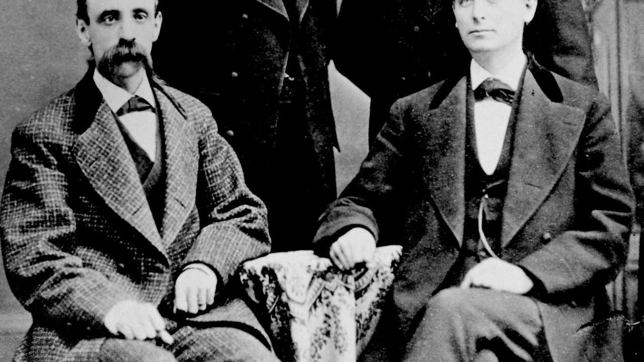 Four men, the founders of Kimberly-Clark