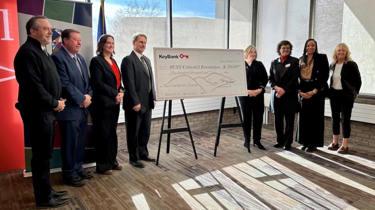 KeyBank Foundation Makes $500,000 Investment to Help Create Opportunities for Individuals with Neurodiversity through the Key2Employment Program at SUNY Cobleskill.