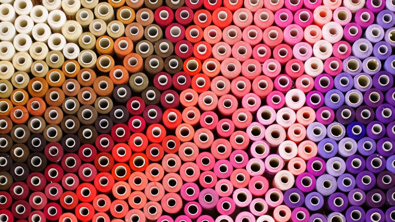 Thread on spools