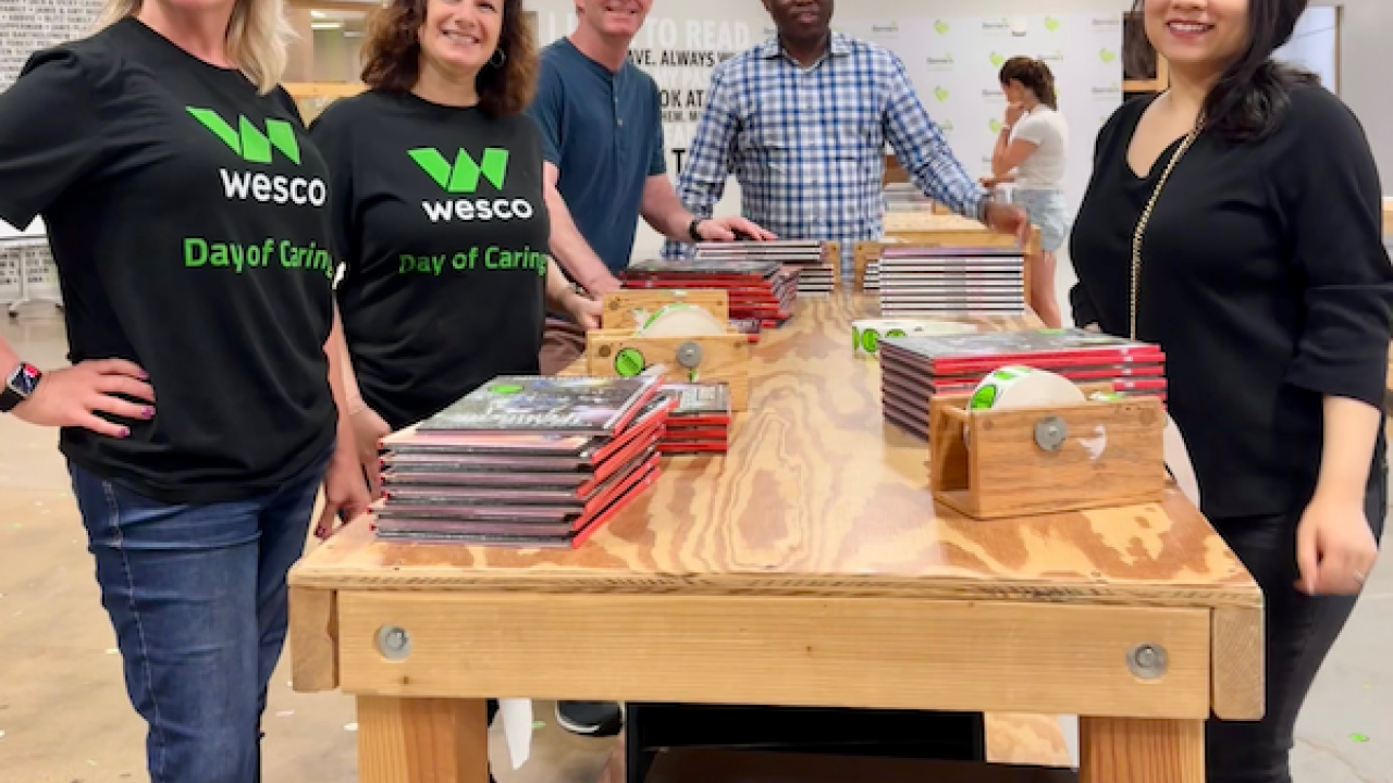 Wesco Day of Caring Volunteers.