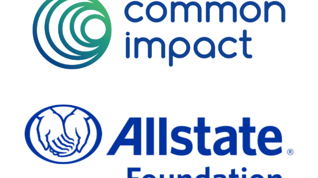 common impact and allstate foundation logos