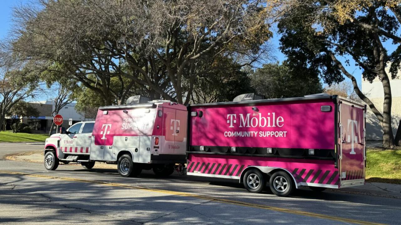 T-Mobile’s Community Support vehicle 