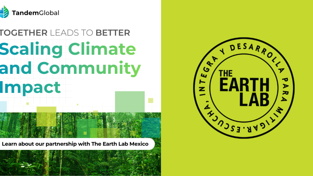 The Earth Lab and Tandem Global