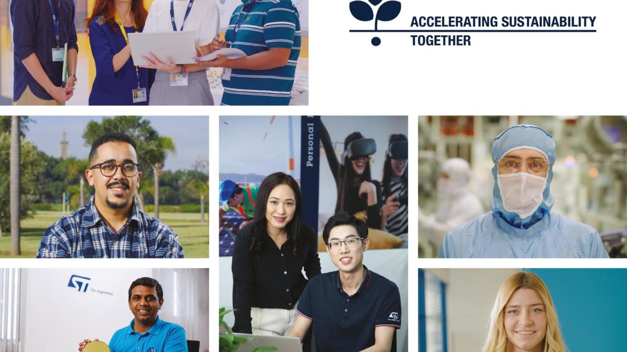 STMicroelectronics 2022 Sustainability Report Cover