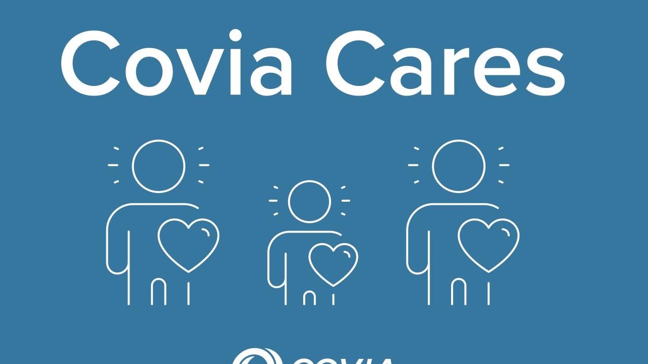 Covia Cares logo