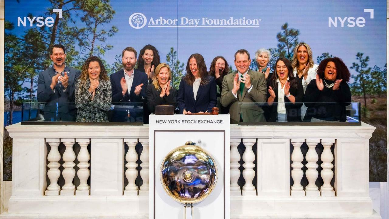 Arbor Day Foundation Invited to Ring NYSE Bell