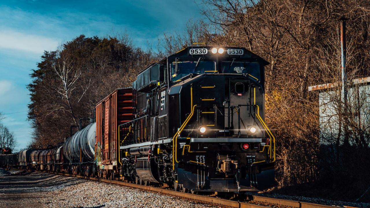 Cummins powered rail cart