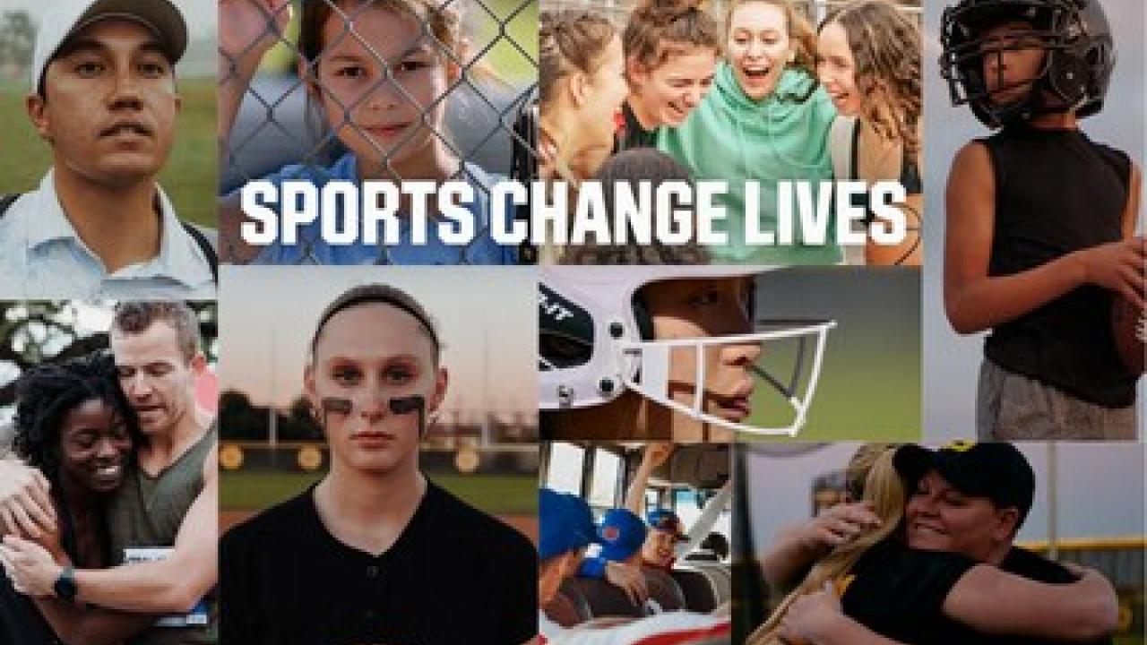 Sports Change Lives Collage