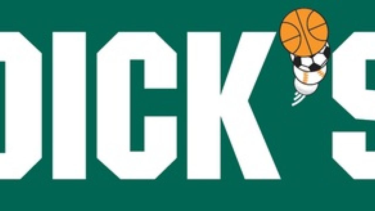 DICK'S Sporting Goods logo.