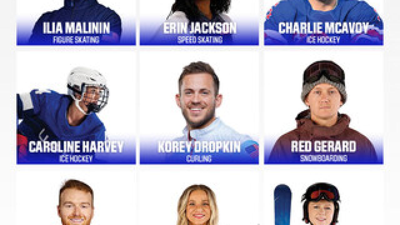 DICK'S Team USA Ambassador Roster.