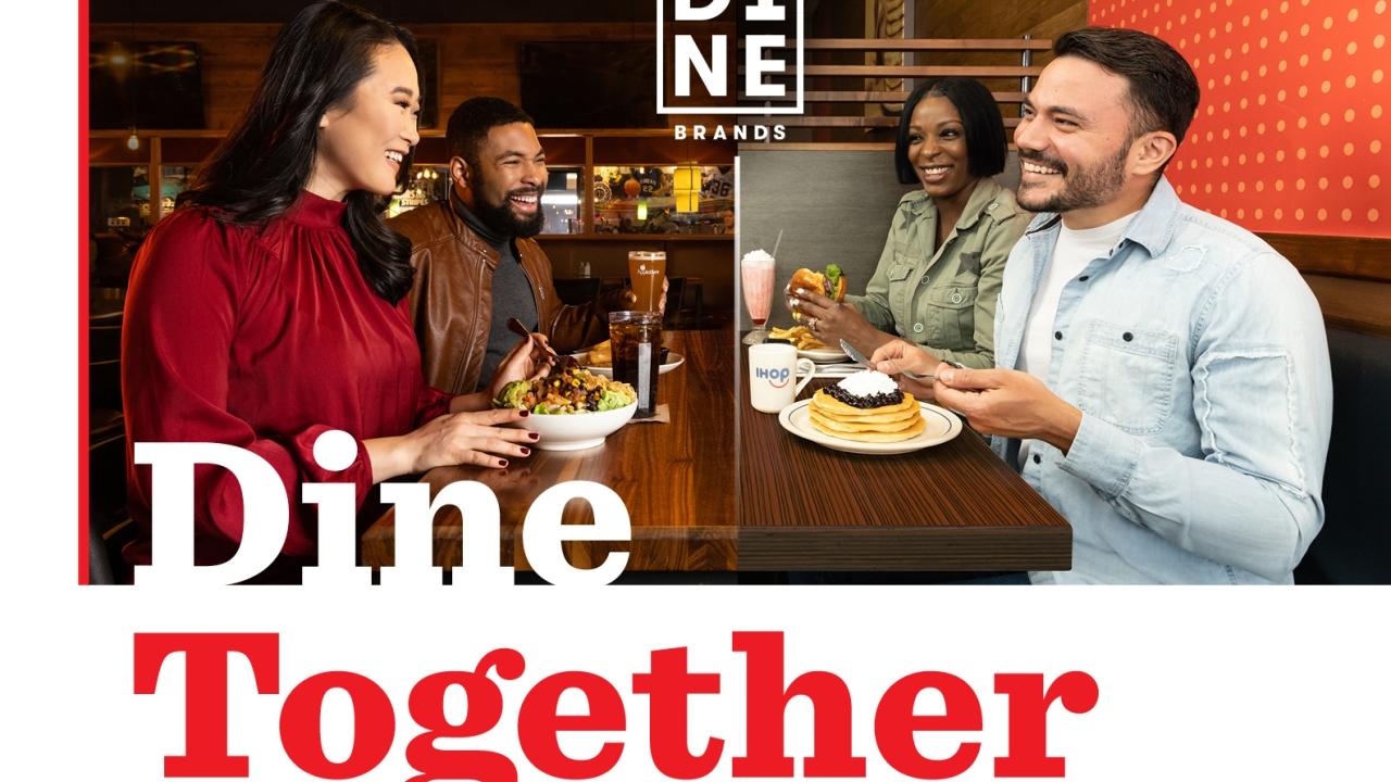 "Dine Together" over people eating together 
