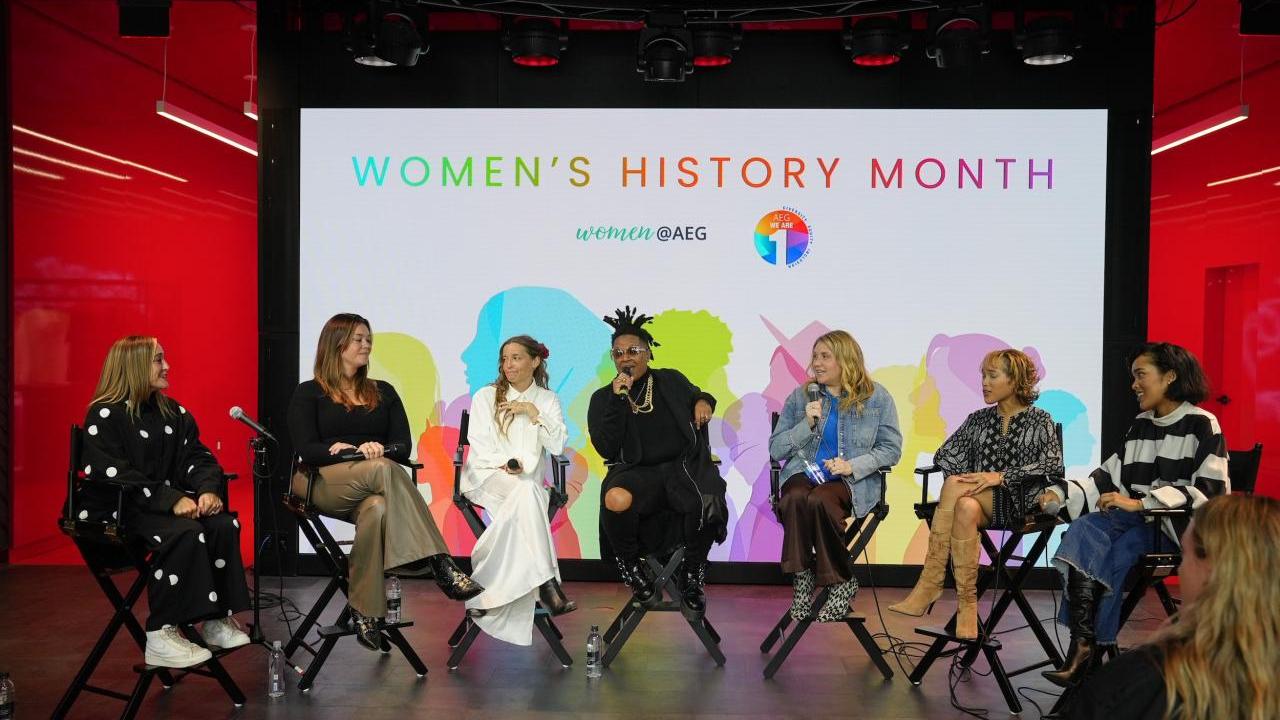 Women@AEG partnered with FEMME HOUSE to host Legacy of Sound: Women Inspiring Future Generations, a roundtable discussion for employees at Coke Studio at L.A. LIVE in Los Angeles, CA. 