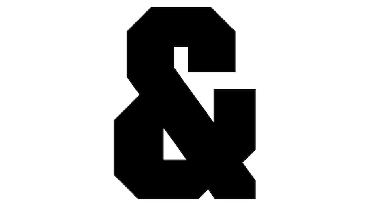 And symbol.
