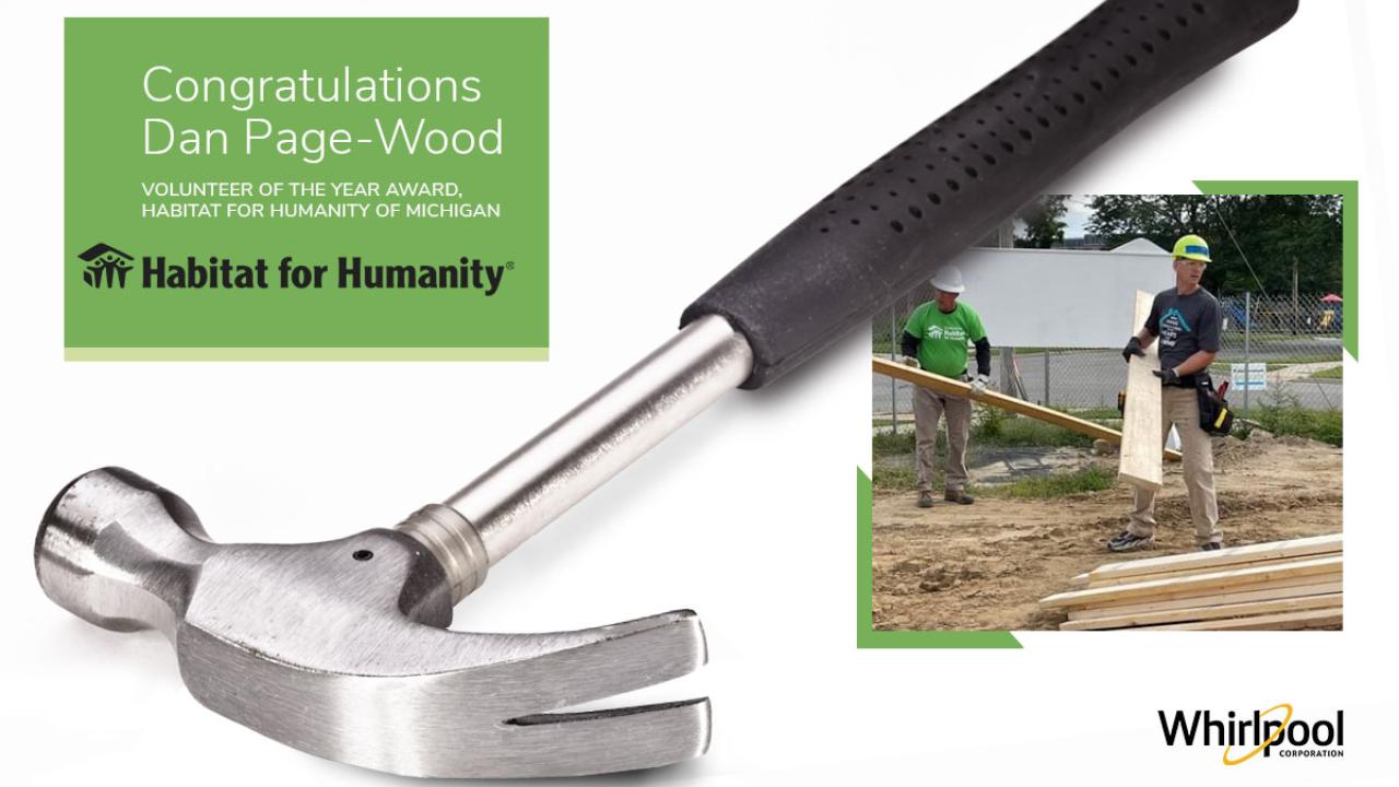 Congratulations Dan Page-Wood