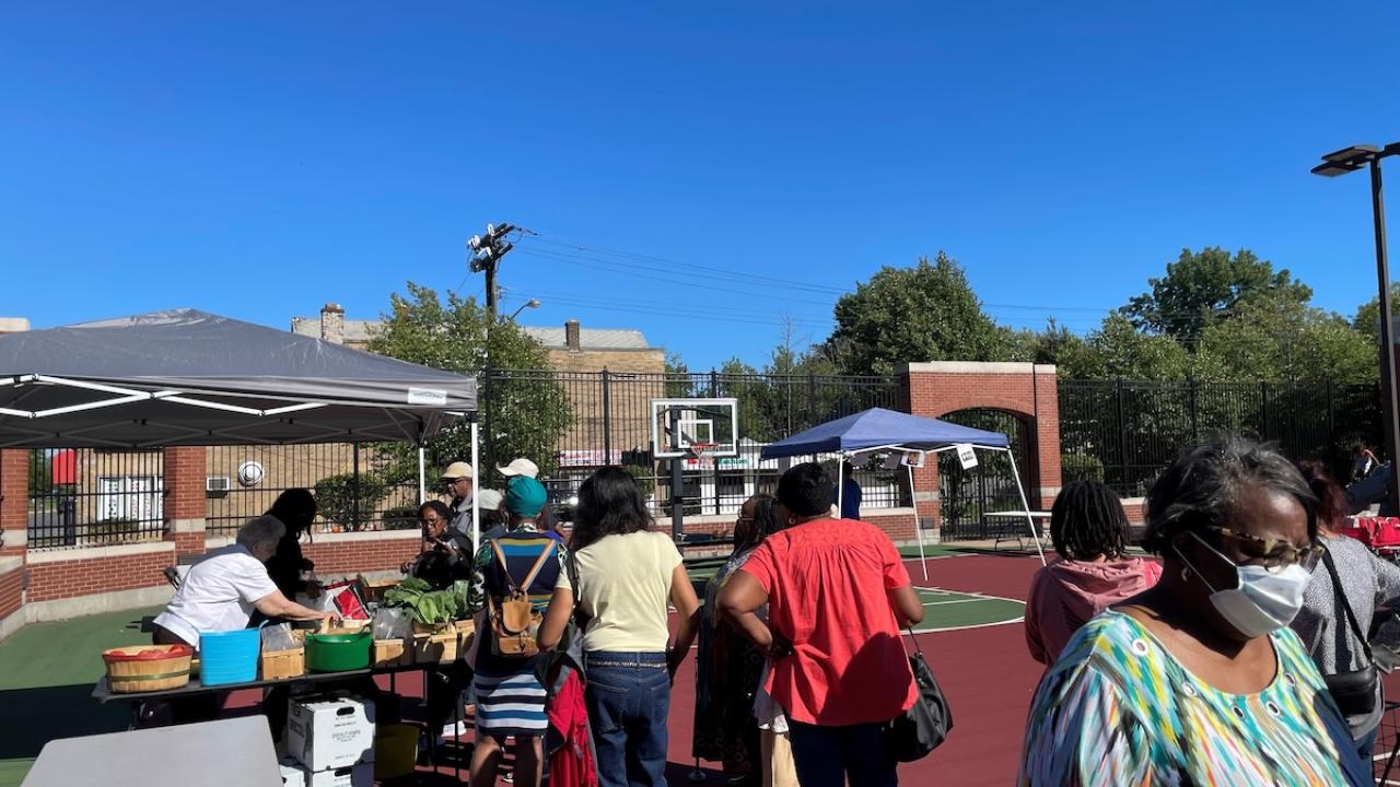 Delavan Farmers Market in Buffalo, NY.