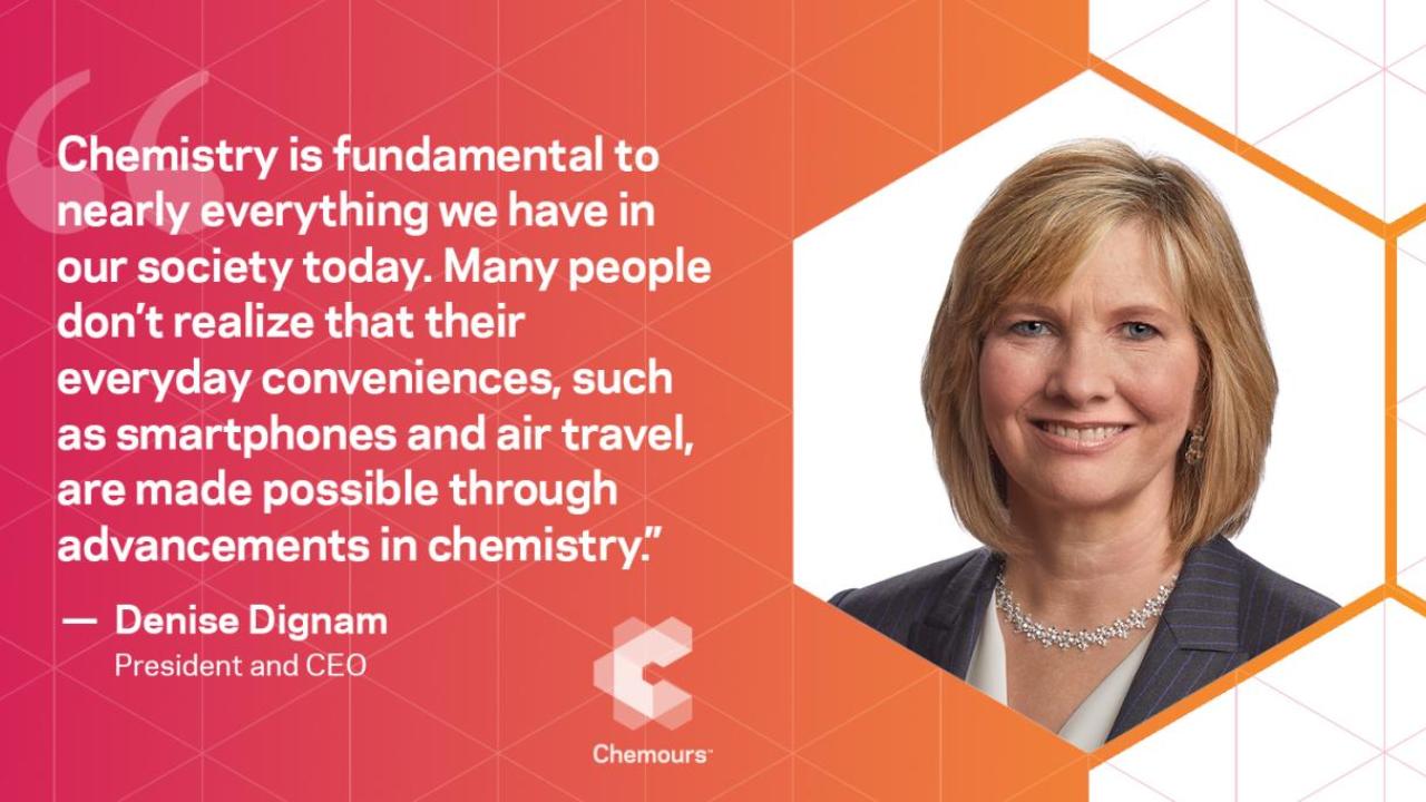 Denise Dignam, President and CEO, Chemours