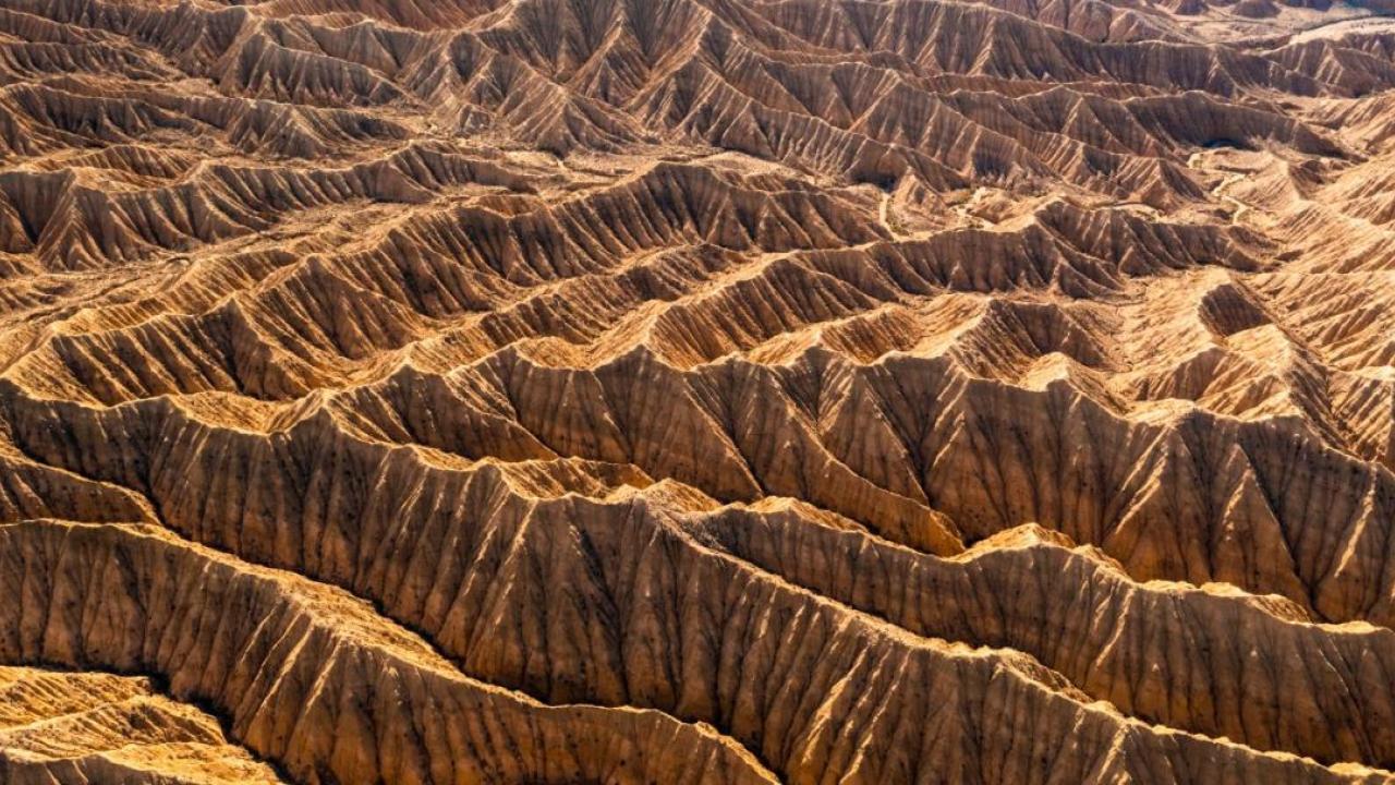 Photo of a desert