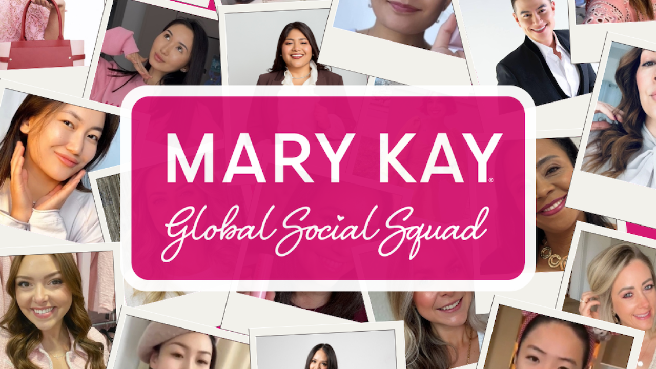 Mary Kay Inc. announces the launch of its Global Social Squad (GSS) Pilot Program, consisting of 73 members with representation across 15 markets. (Photo Courtesy: Mary Kay Inc.)