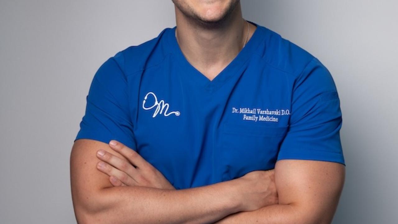 "Doctor Mike" Varshavski, a board-certified family medicine physician.