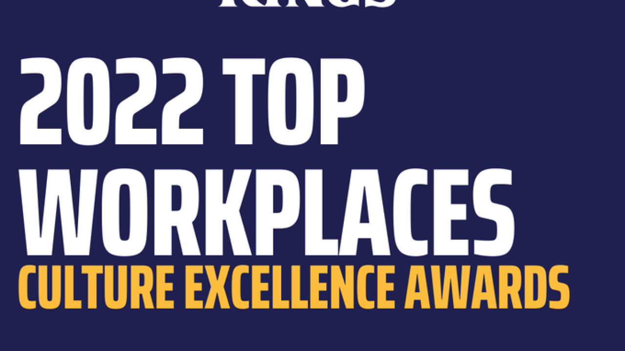 DraftKings 2022 Top Workplaces cultural Excellence Awards logo