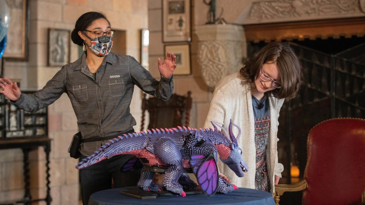 Photo of Belle's Dragon reveal 