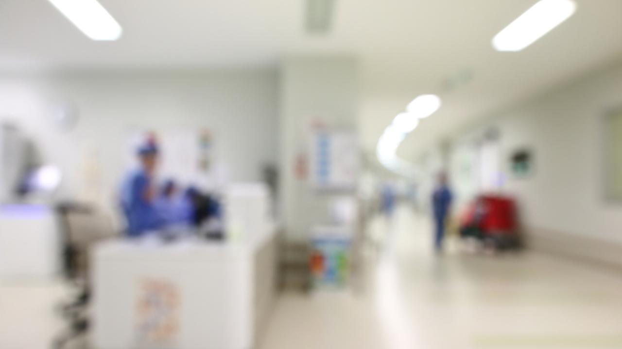blurred image of a medical office