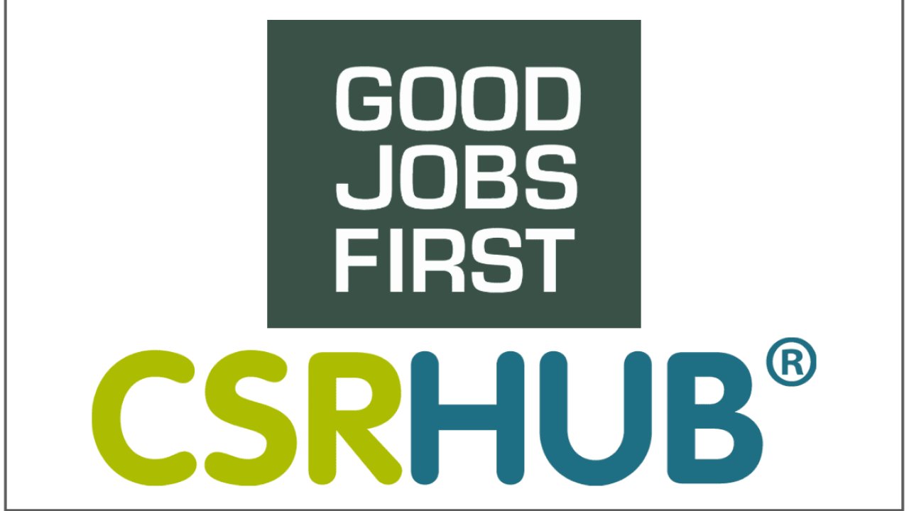 Good Jobs First and CSRHub