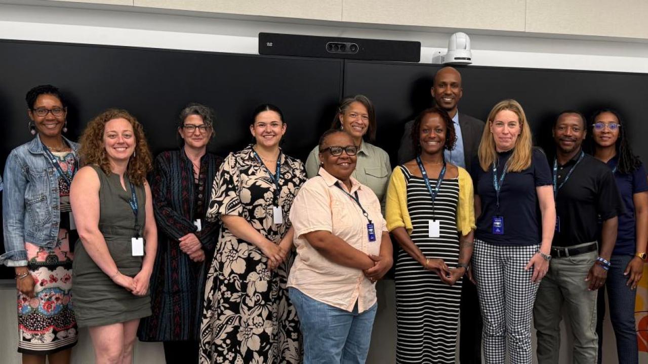 Foundation Staff meet with East Baltimore Grantees