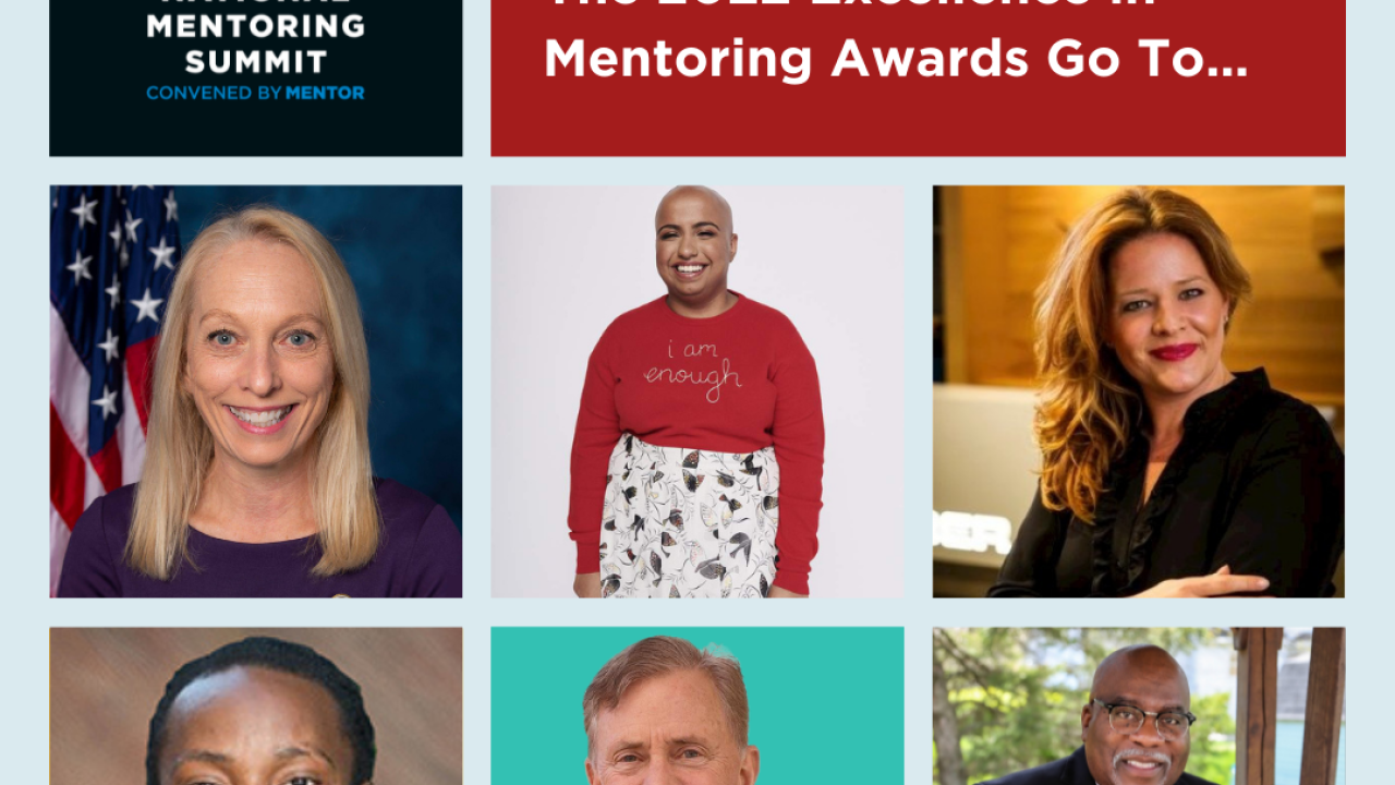 The 2022 Excellence in Mentoring Award Winners
