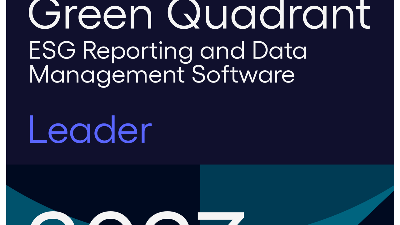 Verdantix Green Quadrant Leader badge
