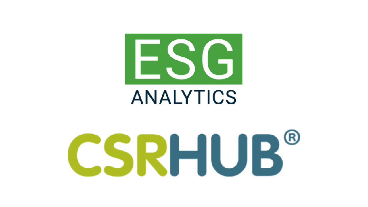 ESG Analytics and CSRHub Logo