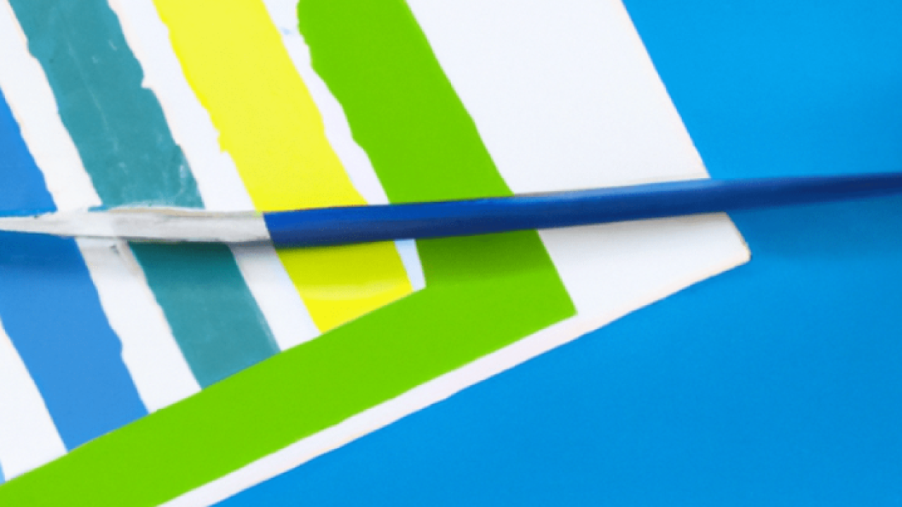 painted bar graphs