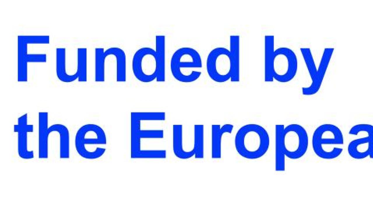 "Funded by the European Union" and EU flag.