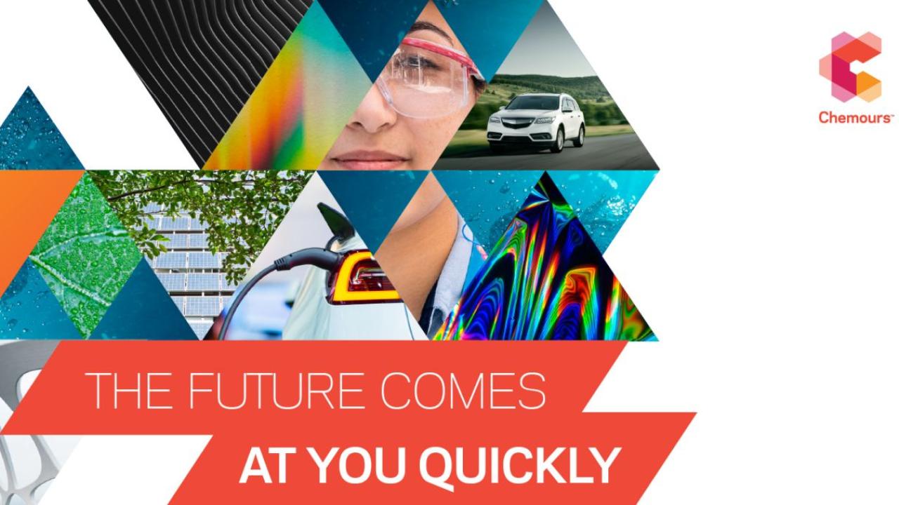 "The future comes at you quickly" 