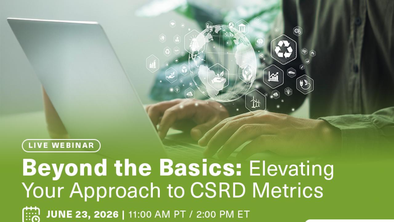 Beyond the Basics: Elevating Your Approach to CSRD Metrics