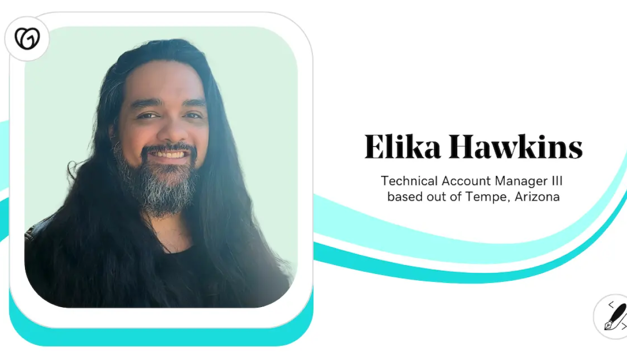 Elika Hawkins, Technical Account Manager, GoDaddy.