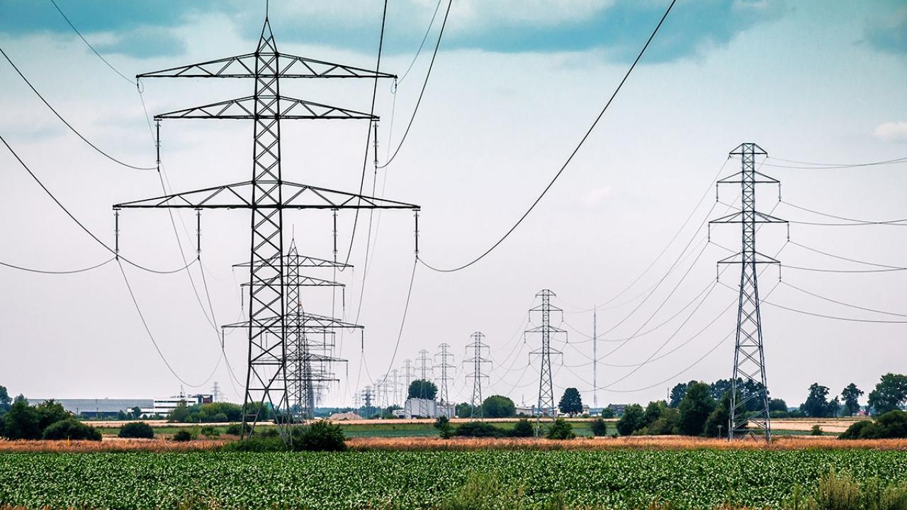 Power tension lines.