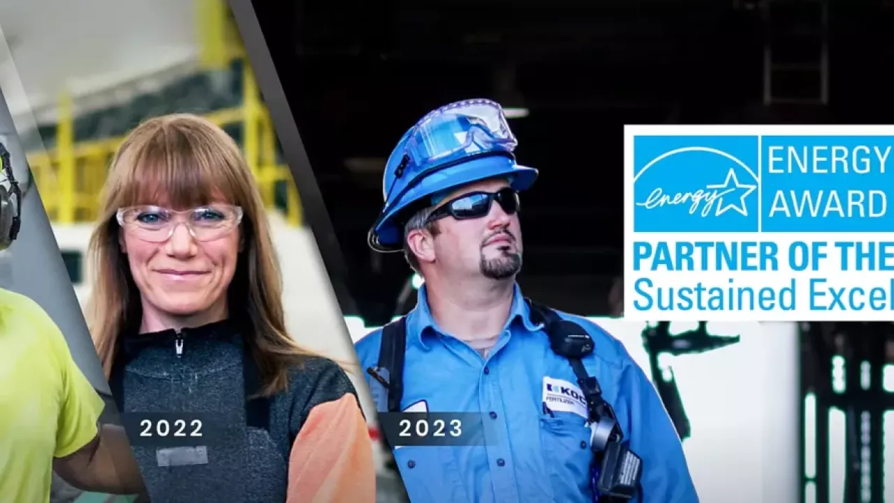 Energy Star Award 2023 Partner of the year sustained excellence