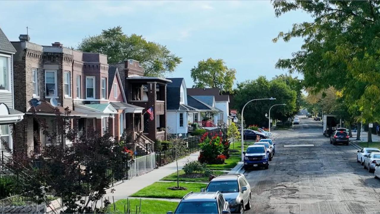 Street with cars