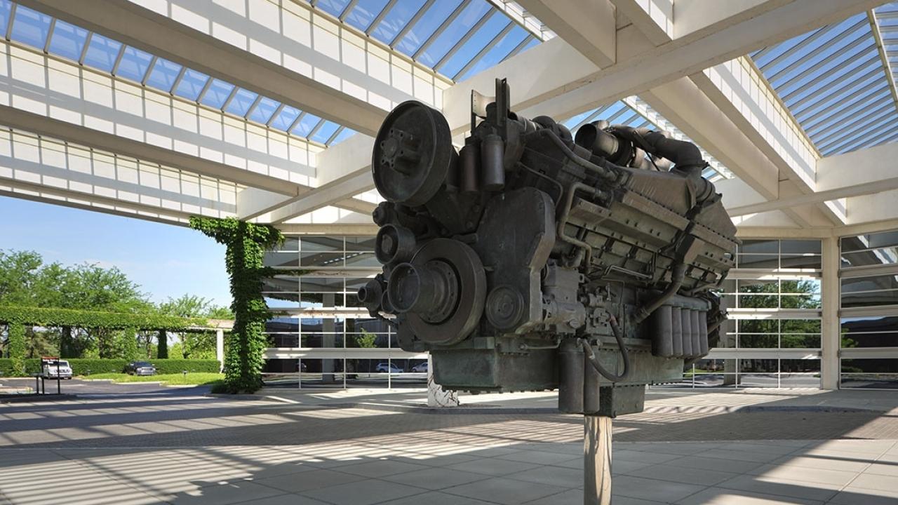 Photo of engine