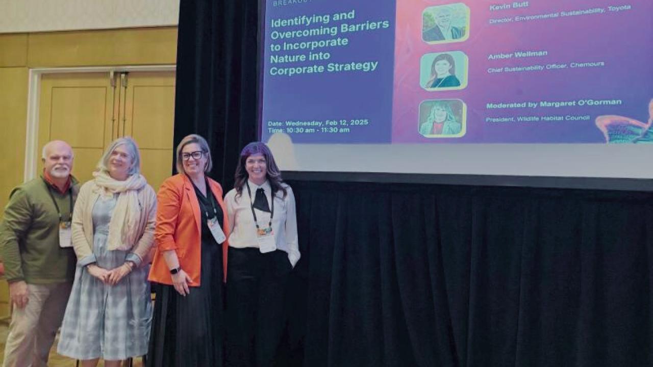 people at the GreenBiz event